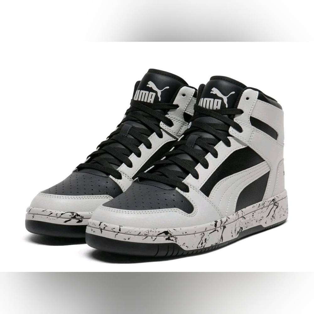 Size 9.5- MENS PUMA REBOUND LAYUP RCL MARBLE 403292 03